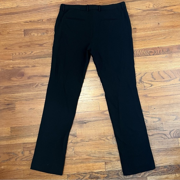 Ralph Lauren Collection Purple Label Italy Black Wool blend dress Pants Size 10 - Picture 2 of 6